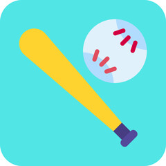 Baseball single icon vector illustration