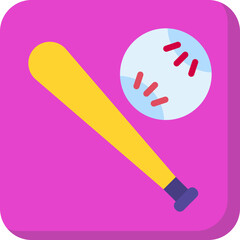 Baseball single icon vector illustration