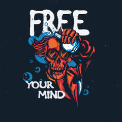 Motivational slogan graphic vector print lettering for t shirt print design