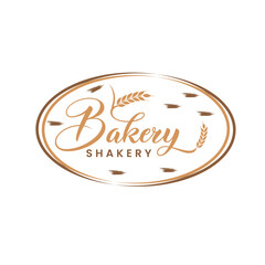 Obraz premium Charming Bakery Logo design symbolizing freshness, warmth, and homemade goodness—perfect for bakeries, pastry shops, or brands focused on baked treats and artisan delights.