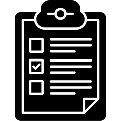 Fototapeta premium Clipboard Icon