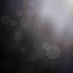 Abstract Bokeh Background with Light and Dust Particles