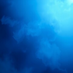 Abstract Blue Clouds Background Image Perfect for Digital Design
