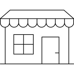 Local Business icon single vector illustration