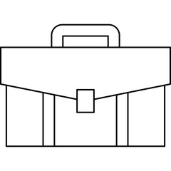 Portfolio icon single vector illustration