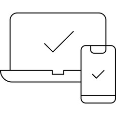 Responsive Design II icon single vector illustration