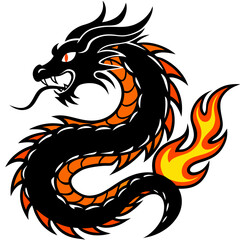 dragon tattoo design