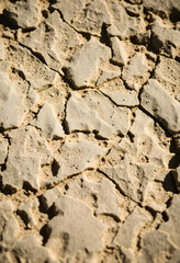 Fototapeta premium close up of a dirt surface with small rocks
