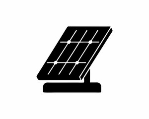 creative details solar panel icon vector illustration	