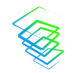 vector illustration of a green house icon