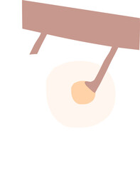 Toilet paper element vector Illustration