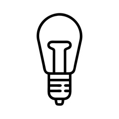 Icon of a Light Bulb	
