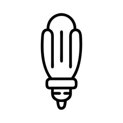 Icon of a Light Bulb	
