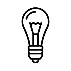 Icon of a Light Bulb	
