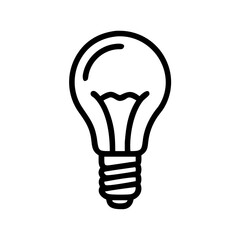 Icon of a Light Bulb	
