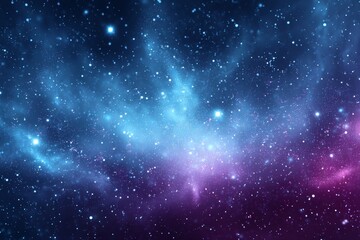 Fototapeta premium Celestial Nebula Space Background - Cosmic dust, starlight, galaxy swirl, nebulous clouds, astral expanse. Symbolizing mystery, wonder, infinity, creation, and exploration