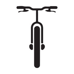Vector illustration of a mountain bike.