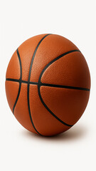 Fototapeta premium basketball isolated on white background