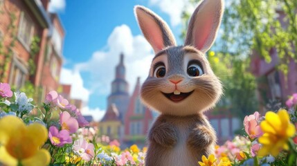 Soft pastel Easter vibe