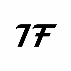 7F logo design is simple and elegant.