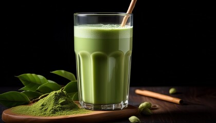 macha milk