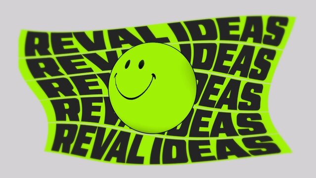 3D & Color Typo Reveal