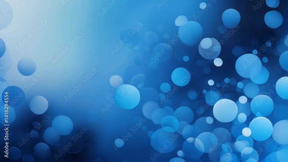 Poster design for background featuring gradient or bokeh effect