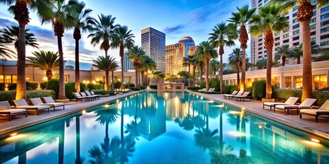 Fototapeta premium Las Vegas Pool
