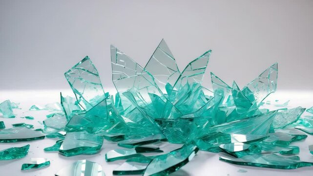 High-resolution broken glass texture on background for design