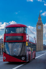 Timeless London: Big Ben and the Iconic Red Bus