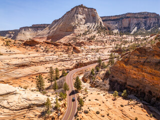 Zion National Park is a national park of the United States located in southwestern Utah. The park has a unique geography and a variety of life zones that allow for unusual plant and animal diversity