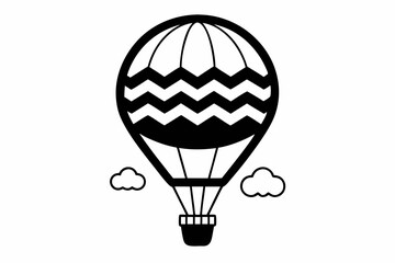 Obraz premium hot air balloon vector