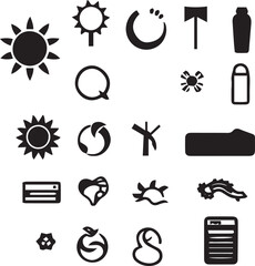 Summer Beach Vector Mega Pack: Tropical Vacation Icons and Illustrations