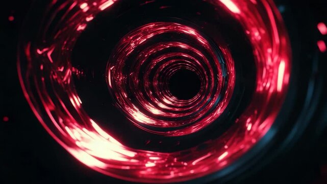Experience cinematic intensity with 'Blood Tunnel 4K'&mdash;a captivating motion graphic for high-impact visuals in 4K on Shutterstock.