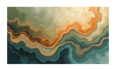 Elegant Earth Tone Liquid Background Texture