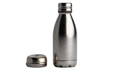Stainless Steel Water Bottle with Lid Modern EcoFriendly Design for Hydration Needs and Sust