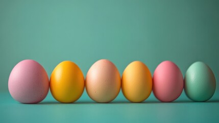 Bright spring egg decor