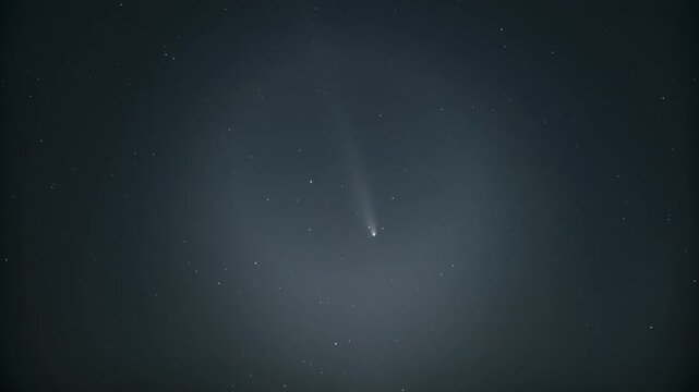 Comet C 2023 A3 Tsuchinshan ATLAS 180mm Astrophotography Time Lapse