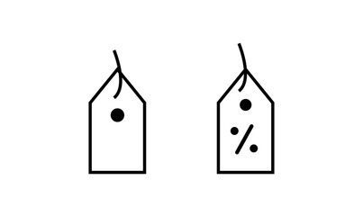 Sale & Discount Card Icon Set | Price Tag, Offer Label, Promotion & Coupon Icons