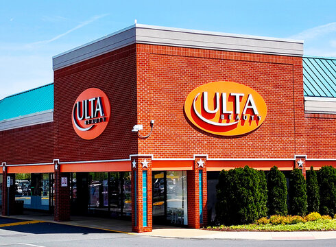 Ulta Beauty store in Manassas, Virginia, USA