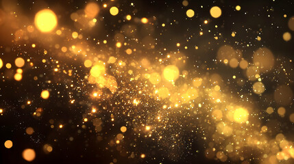 Fototapeta premium Abstract Golden Glitter Background