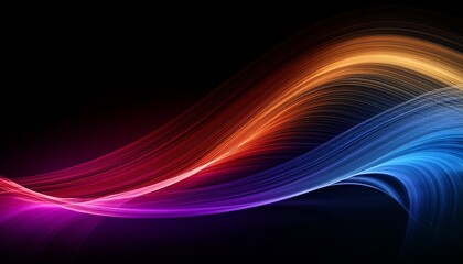 abstract colorful flowing background Design element for presentation website template