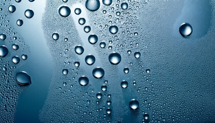 waterdrops on clear surface