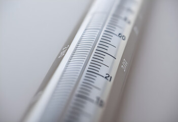 close up of a thermometer on a table