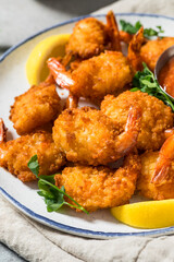 Homemade Deep Fried Panko Shrimp