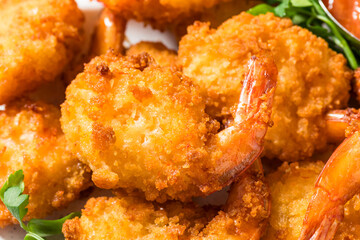 Homemade Deep Fried Panko Shrimp