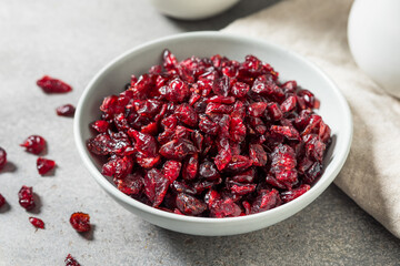 Organic Red Dried Cranberries