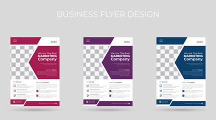 Modern and business flyer design,colorful flyer design ,Creative Flyer Layout
