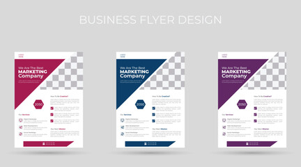 Modern and business flyer design,colorful flyer design ,Creative Flyer Layout