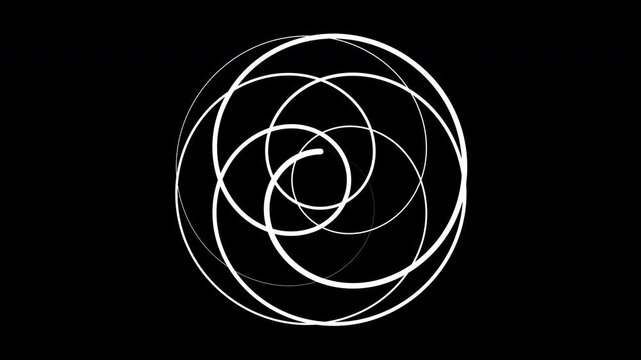 Seamlessly Loopable Cycloid Path Animation